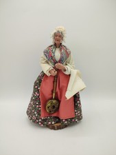 Santon de Provence, Terre cuite, Femme à la bassinoire