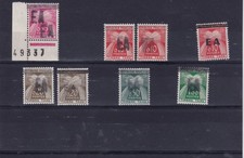 ALGERIE timbre taxe france surchargé EA 