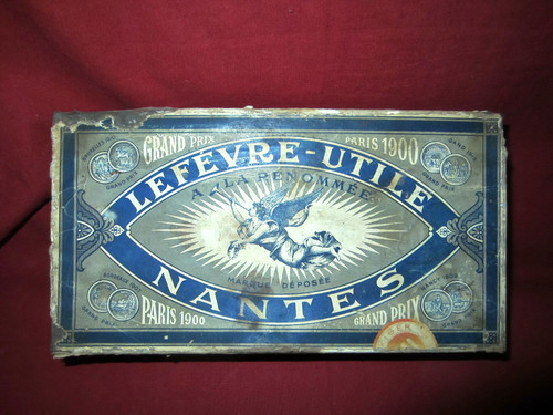 Ancienne boite métal - métal, à