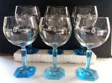 Lot 6 verres à gin " BOMBAY