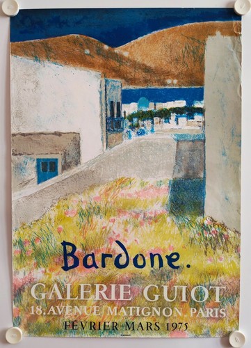 Affiche guy bardone 1975 - guy,