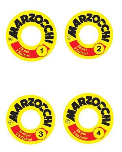 Paire stickers amortisseurs - de,