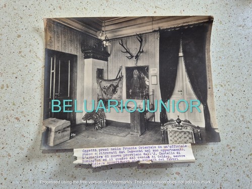 Photo ww1 objets prusse - photo,