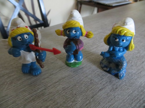 Figurines schtroumpfette - figurines,