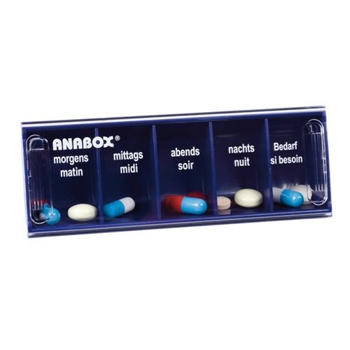 Anabox day pill organizer - anabox, 1-day