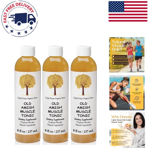 Organic old amish muscle tonic - organic,