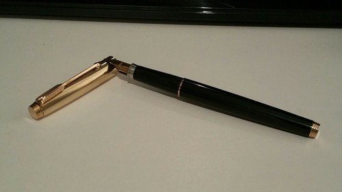 Stylo plume 18k parker 75 - plume,