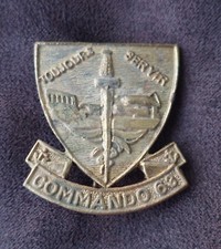 insigne commando 63 petit Mle .  indochine . Nord Vietnam . Dinassaut