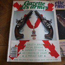 Revue GAZETTE ARMES n°191 1989 pistolet astra ybarzabal taza ruby fusil fleches