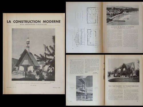 Construction moderne 1938 - moderne,