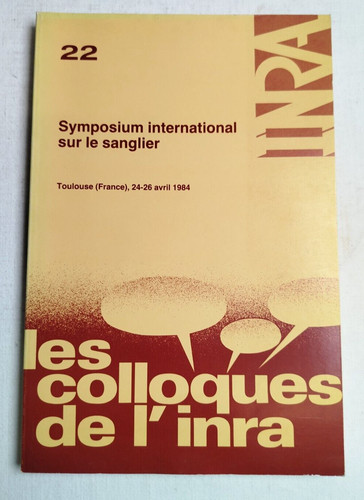 Inra symposium international - symposium,