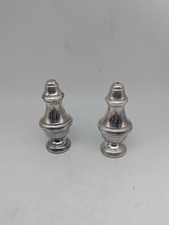 Sel et Poivre en Métal Argenté Christophle modèle Balustre, en Boite