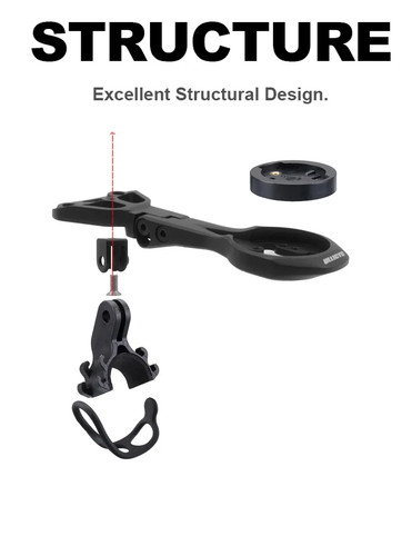 Bicycle computer mount for - bicycle,
