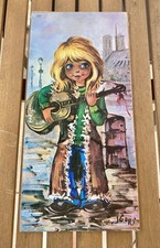 Tableau Planchette Poulbot J