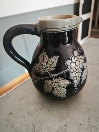 Vase pichet grès alsace - vase,