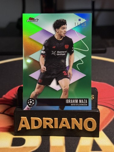Topps finest 2025 ibrahim - finest, 2025-26