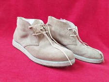 CAMPER, paire de chaussure WAGON  Daim / Nubuck beige TAILLE 44 Bottine cheville