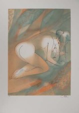 Jean-Baptiste VALADIE : Brassens, Vénus Callipyge, Lithographie originale signée