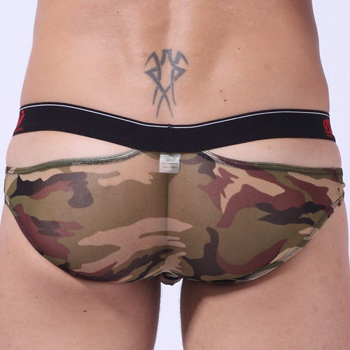 Slip string camouflage homme - string,
