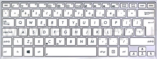 As133 touches pour clavier - touches,