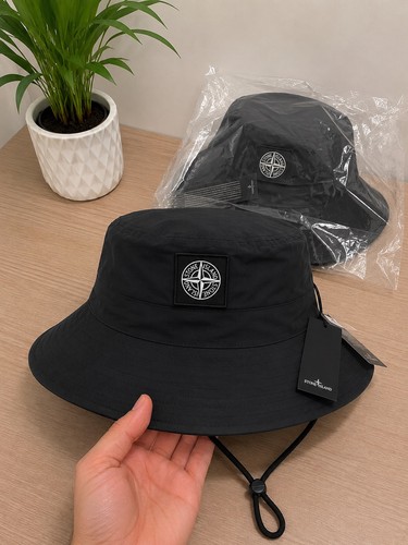 Stone island bob noir bucket - island,