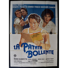 Affiche LA PATATE BOLLENTE Edwige Fenech Renato Pozzetto Ranieri A112
