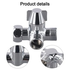 1 pièce vanne 1/2 pouce 3 voies déviateur de bras robinet en laiton déviateur