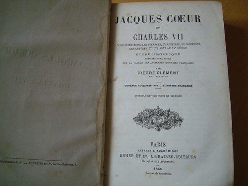 Pierre clément jacques coeur - jacques,
