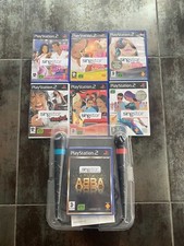 Lot de 7 Jeux Singstar + Micros pour PlayStation 2
