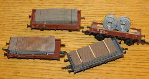 Lot roco wagon - 4x,
