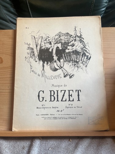 Georges bizet vieille chanson - bizet,