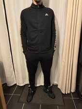 kappa survetement noir homme