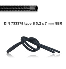 1m de Tuyau de carburant ou lave glace tressé DIN 79973 7 mm x 3,2 mm Marque 3RG
