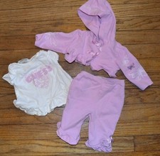Guess Baby 0/3 Month 3 Piece