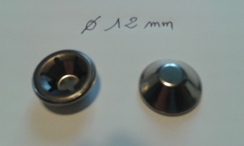 Clips roue diametre lot - 12, mm