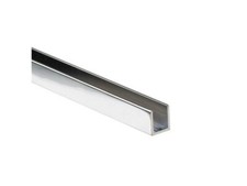 Aluminium Duschprofil Profil U Mural Douche pour Glas 6,8, 10 MM Cabines