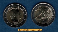 Monaco 2012 2 Euro SUP SPL pièce neuve de rouleau Albert II - Monaco