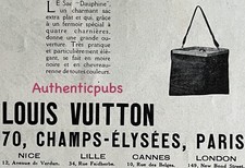 PUBLICITE LOUIS VUITTON LE SAC