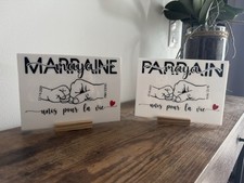 Plaque Parrain/Marraine