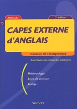 Capes externe d'anglais - Collectif - V398274