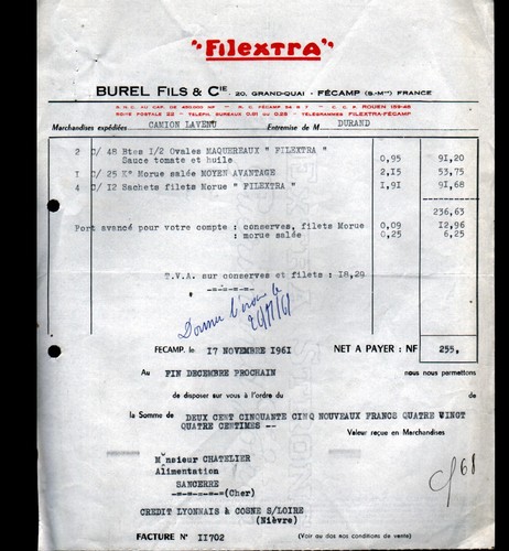 Fecamp usine salaisons - fecamp, de