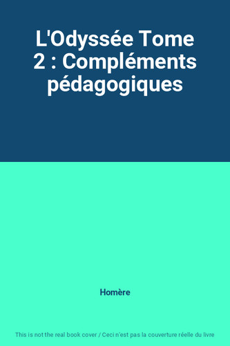 Odyssée tome - tome, 2