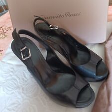 chaussure de ville talon noir  marque  gianvito *rossi*