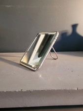 Miroir biseauté ancien à