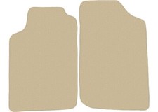 Tapis de sol AVANT pour Peugeot 206, 206cc 1998-2009, Beige moquette