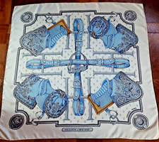 HERMES "SELLES A HOUSSE" SILK