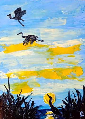 Peinture huile originale - à,