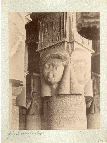 Egypte denderah colonne du - egypte,,