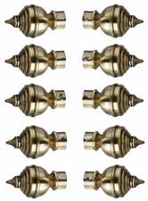 Finitions de rideau anciennes