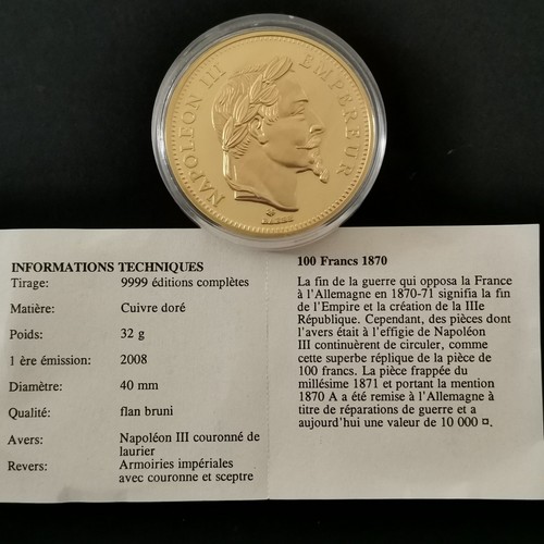 Medaille 2008 40mm - medaille, 32g